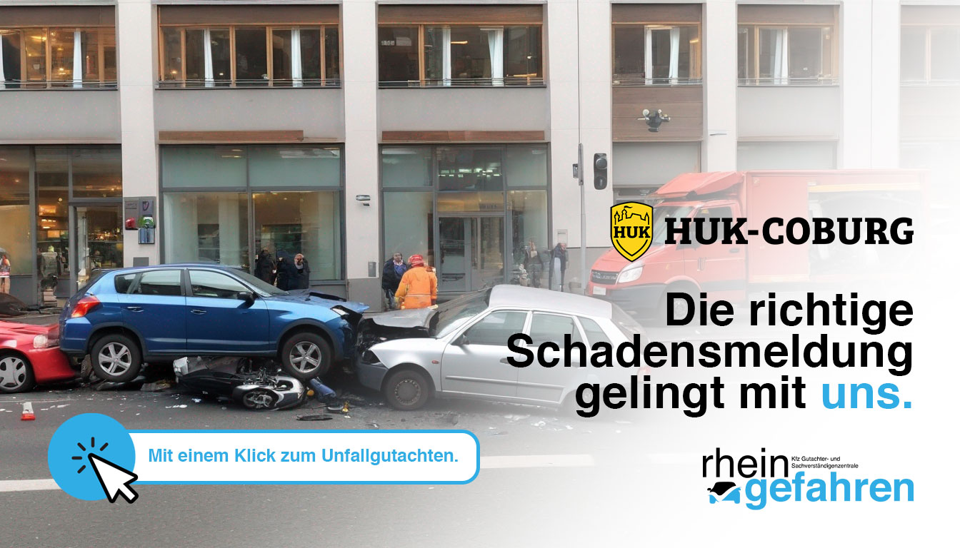 Huk-Coburg Unfallmeldung reibungslos - Unsere Kfz-Sachverständigen in Köln helfen Ihnen schnell und zuverlässig